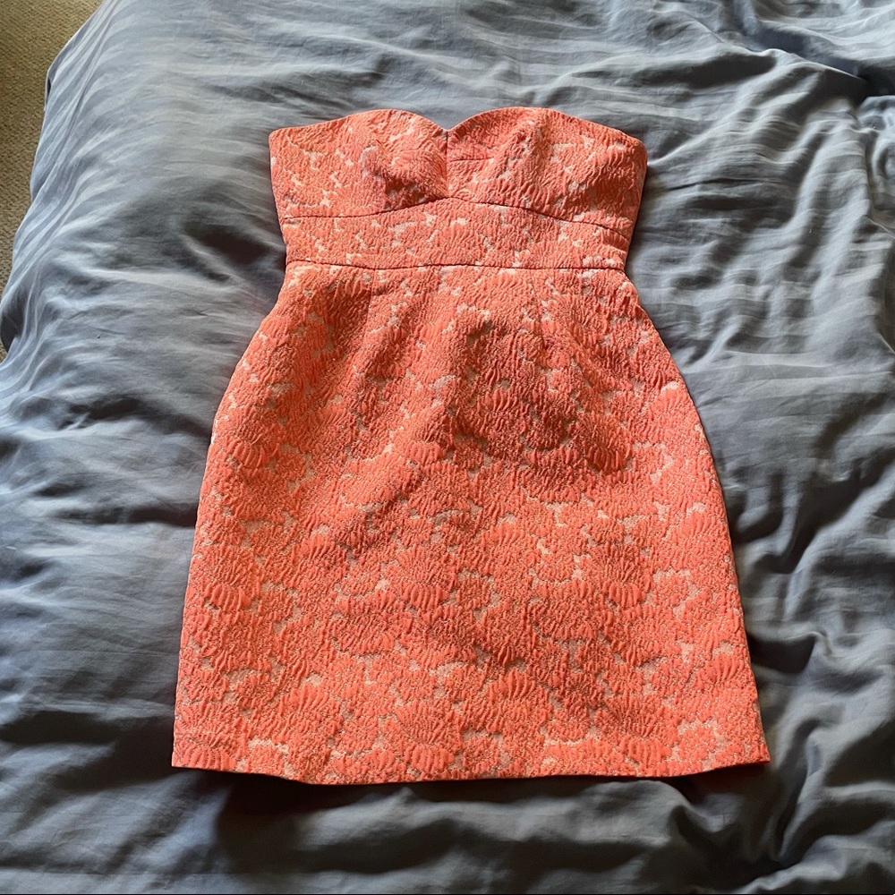 Orange Lacey dress